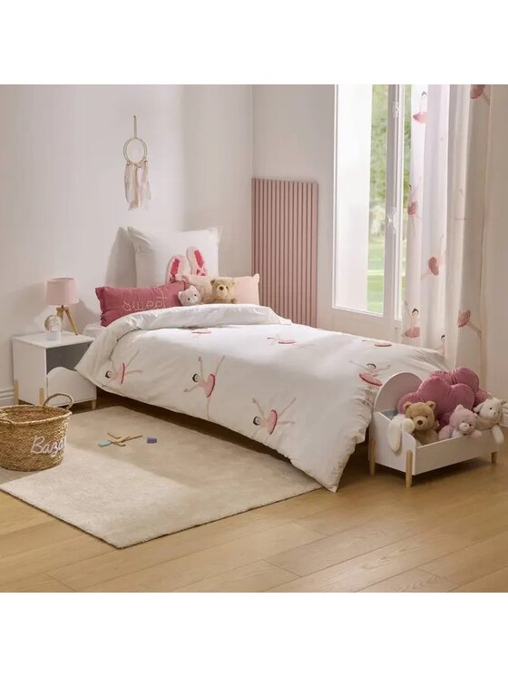MIAhome MIAhome Komplet pościeli dziecięcej Ballet 200x140 cm Różowy