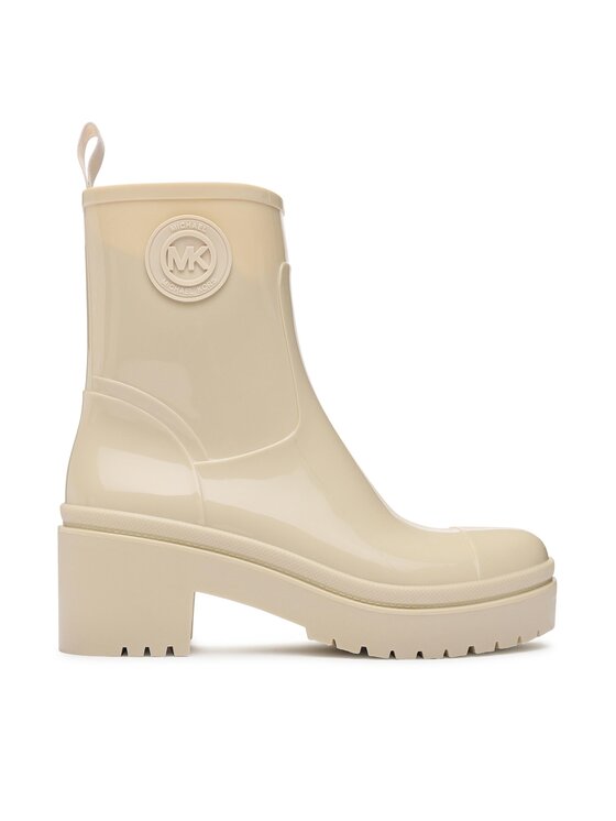 Botine MICHAEL Michael Kors Karis Rainboot 40F3KSMB5Q Écru