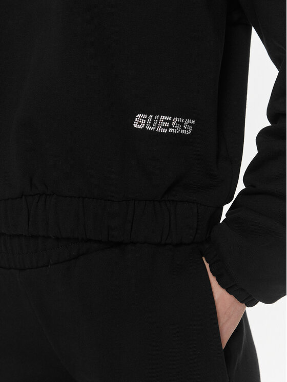 Guess Guess Μπλούζα Eleanora V4RQ09 KC5O0 Μαύρο Regular Fit