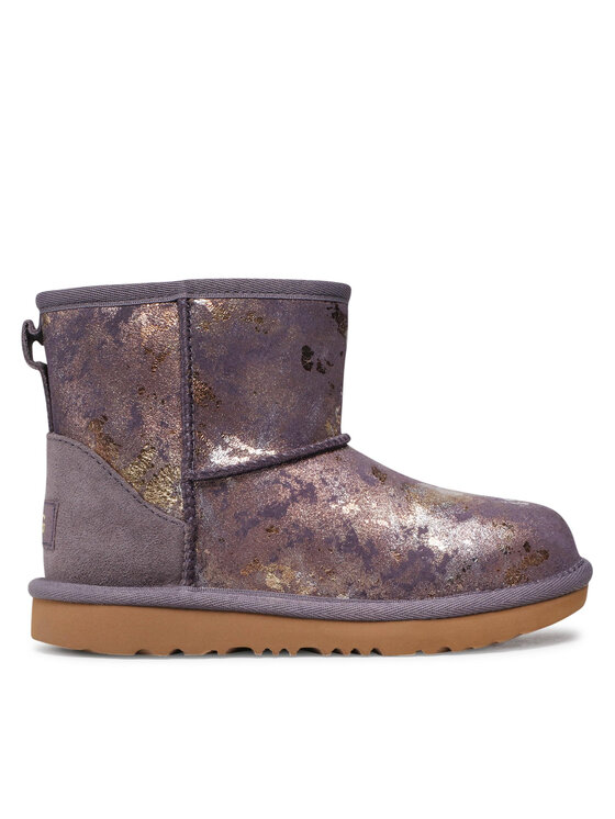 Ugg Ugg Stivali da neve Kids' Classic Mini II Gold Wash 1125552K Viola