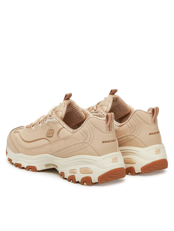 Skechers Skechers Sneakersy D'Lites-Good Neutral 149807/NAT Beżowy