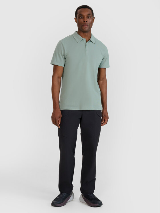 4F 4F Polo MIDSHOP TEXTILE Khaki Regular Fit