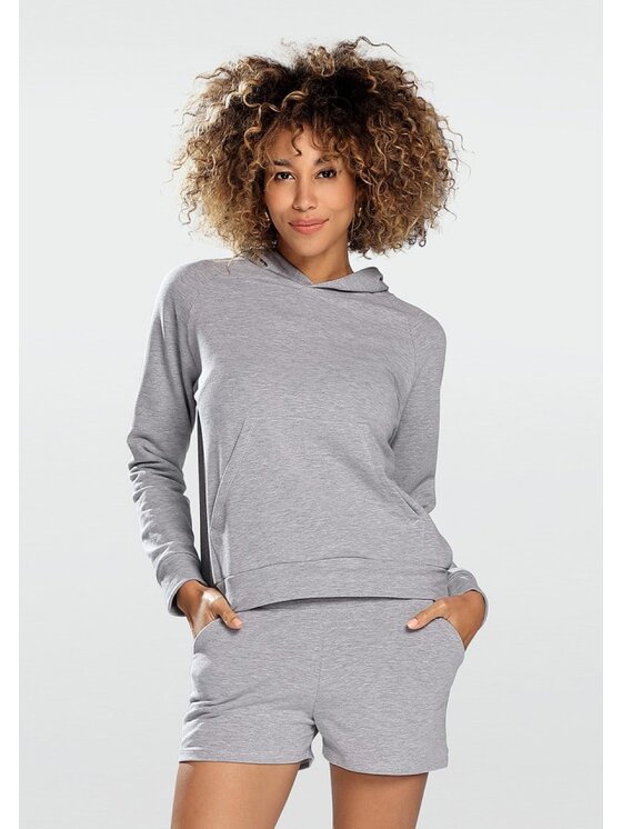 DKaren Sport DKaren Sport Dres KKoko Szary Slim Fit