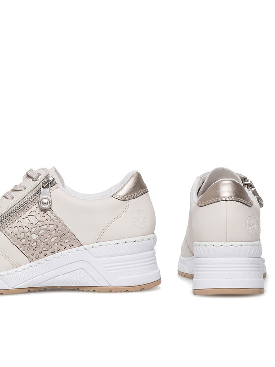 Rieker Rieker Sneakers N4344-60 Écru