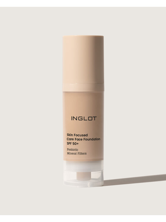 INGLOT INGLOT SPF 50+ Skin Focused Pielęgnacyjny Podkład Medium Beige 306