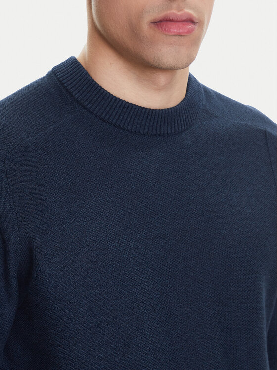 BOSS BOSS Sweater Kencel 50545678 Sötétkék Regular Fit