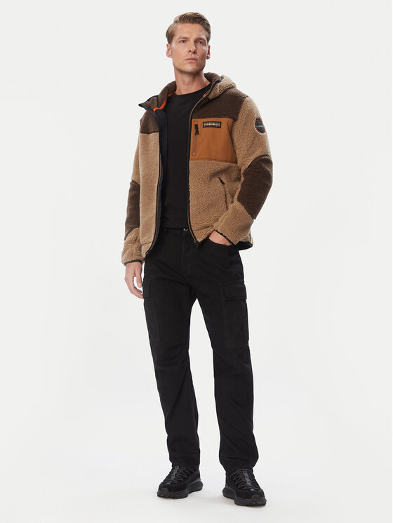 Napapijri Napapijri Fleecejacke Yupik  NP0A8AZX Bunt Regular Fit