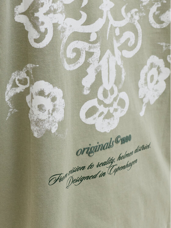 Jack & Jones Jack & Jones T-särk Montauk Back 12290892 Roheline Regular Fit