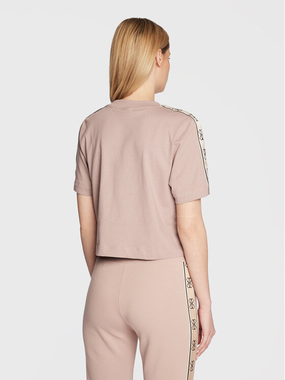 Guess Guess Тишърт V3RI08 I3Z14 Розов Relaxed Fit