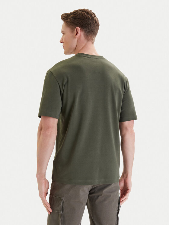 Hunter Hunter T-Shirt W126-HRMTS-1004-28X Πράσινο Regular Fit