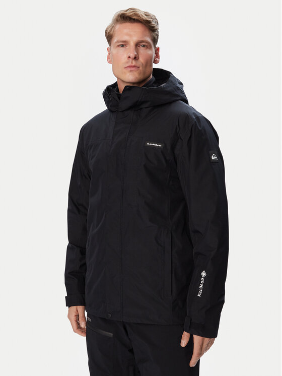 Quiksilver Quiksilver Geacă pentru snowboard Outcast Gore-Tex Jk EQYTJ03567 Negru Modern Fit