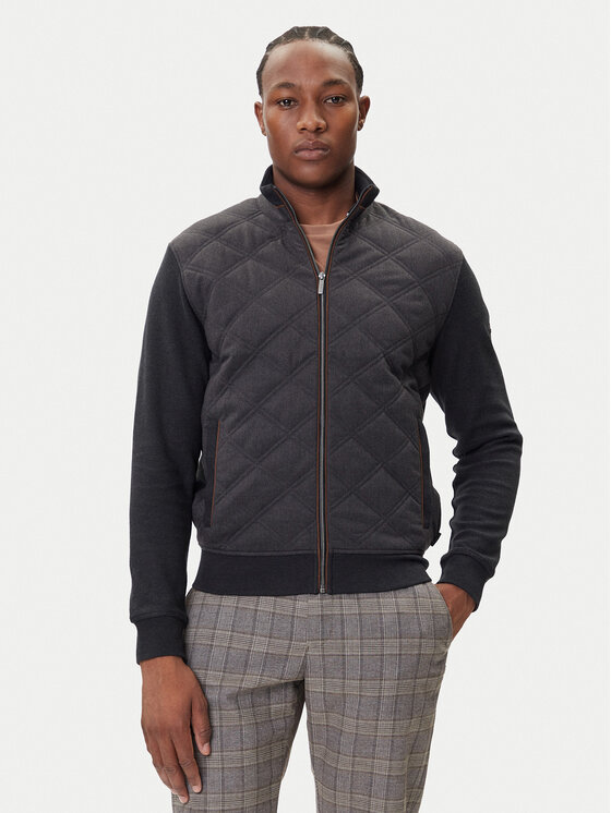 Bugatti Bugatti Суитшърт 8700-85056D Сив Regular Fit