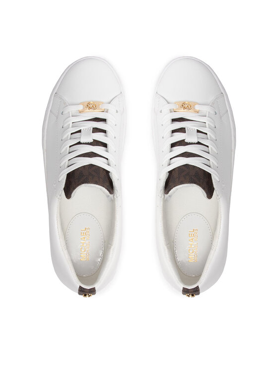 MICHAEL Michael Kors MICHAEL Michael Kors Sneakers Keaton Lace Up 43T2KTFS3L Bianco