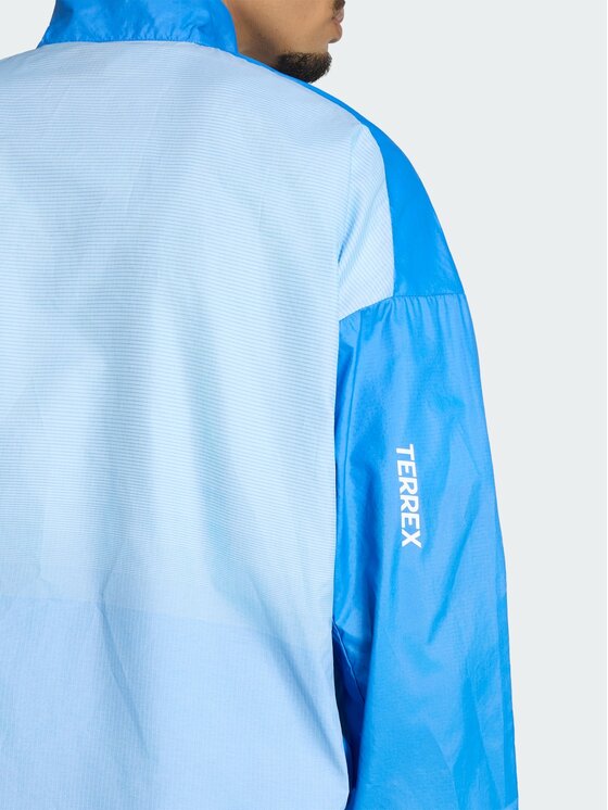 adidas adidas Wiatrówka 162946 Błękitny Regular Fit
