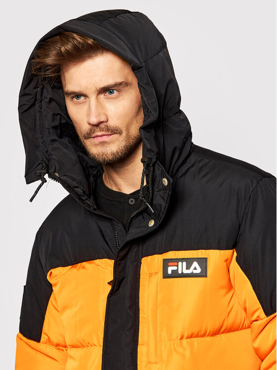 Fila Fila Μπουφάν χειμωνιάτικο Yves 688951 Πορτοκαλί Regular Fit