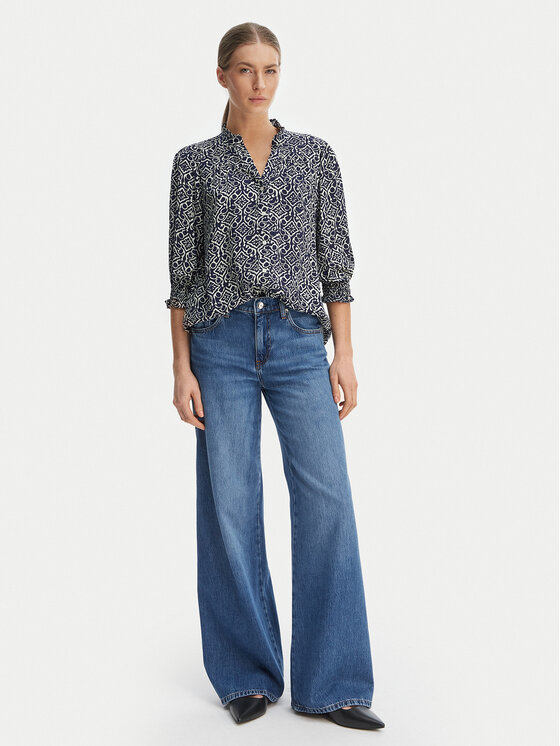 ONLY ONLY Košile Raya 15332997 Tmavomodrá Regular Fit