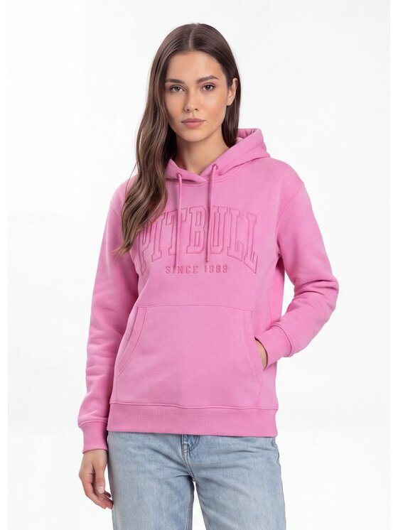 PITBULL PITBULL Bluza NORTON Różowy Regular Fit