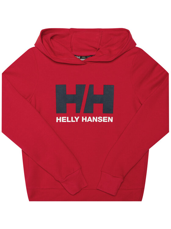 Helly Hansen Felpa Logo 41707 Rosso Regular Fit Modivo