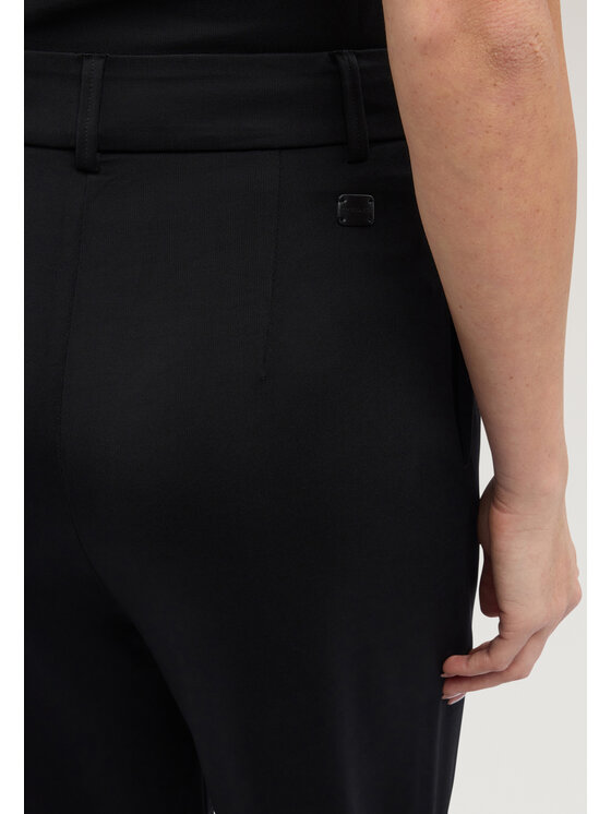 Trussardi Trussardi Spodnie materiałowe P266A102350N033 Czarny Over Fit