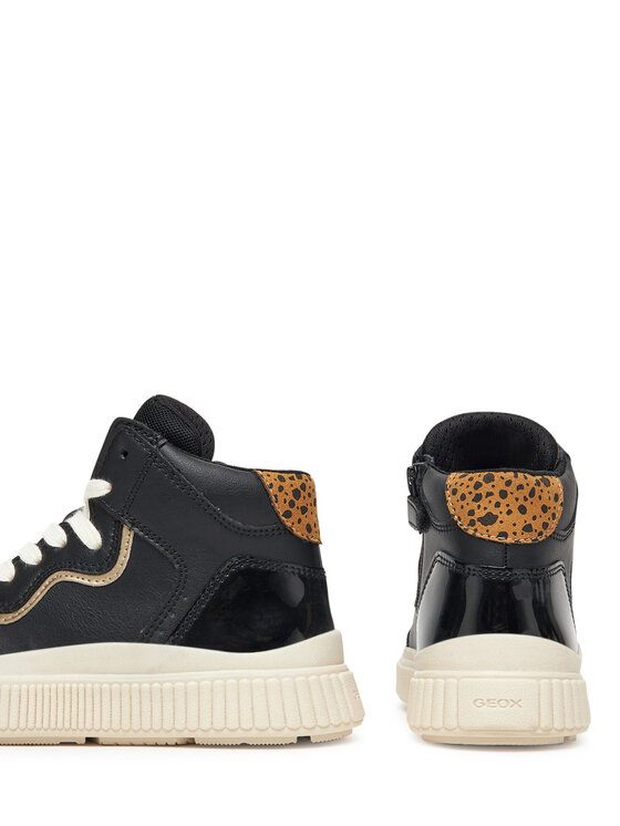Geox Geox Sneakersy J Laquinny J56M3B 05402 C0531 S Černá