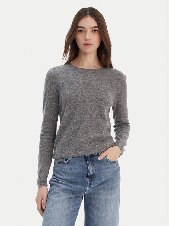 United Colors Of Benetton United Colors Of Benetton Пуловер 1002D1K01 Сив Regular Fit