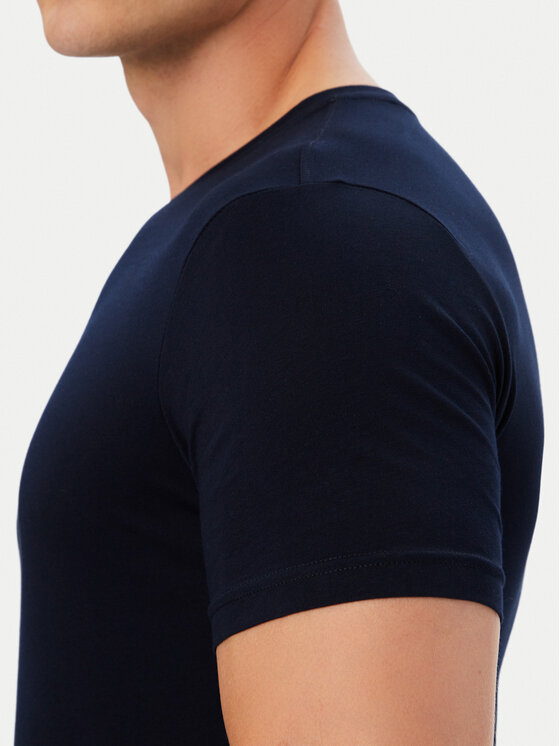 United Colors Of Benetton United Colors Of Benetton T-krekls 3U53J4231 Tumši zils Regular Fit