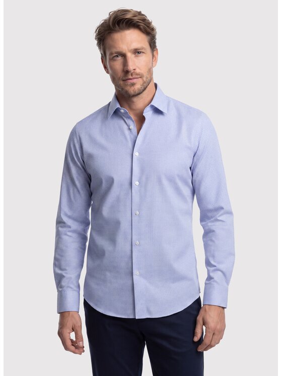 Pako Lorente Pako Lorente Koszula P26WF-1X-005 Niebieski Slim Fit