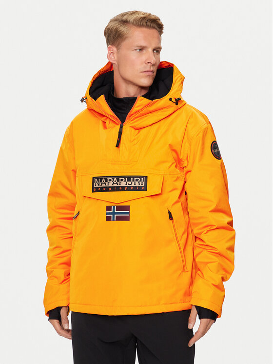 Napapijri Napapijri Bunda anorak Rainforest Next NP0A4IB9 Oranžová Regular Fit
