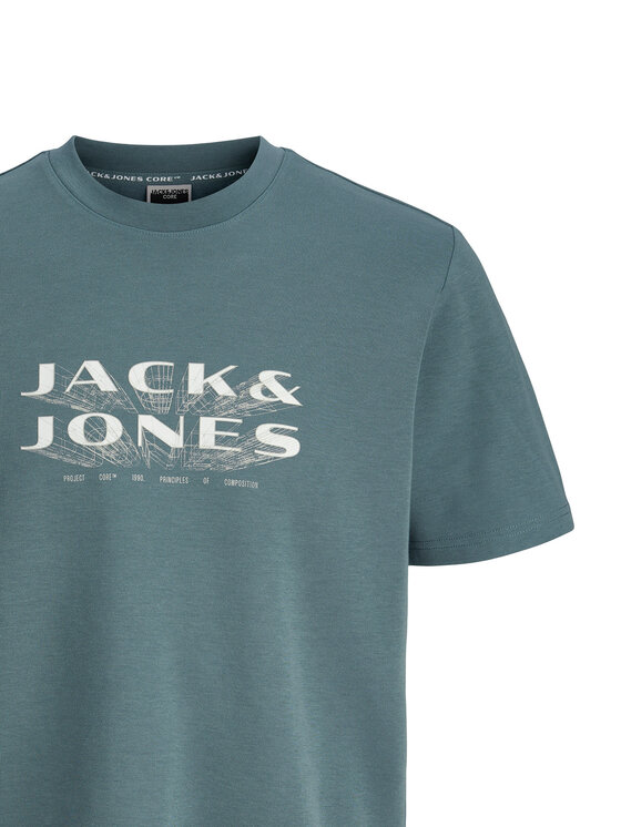 Jack & Jones Jack & Jones Tricou Fusion 12289880 Verde Regular Fit