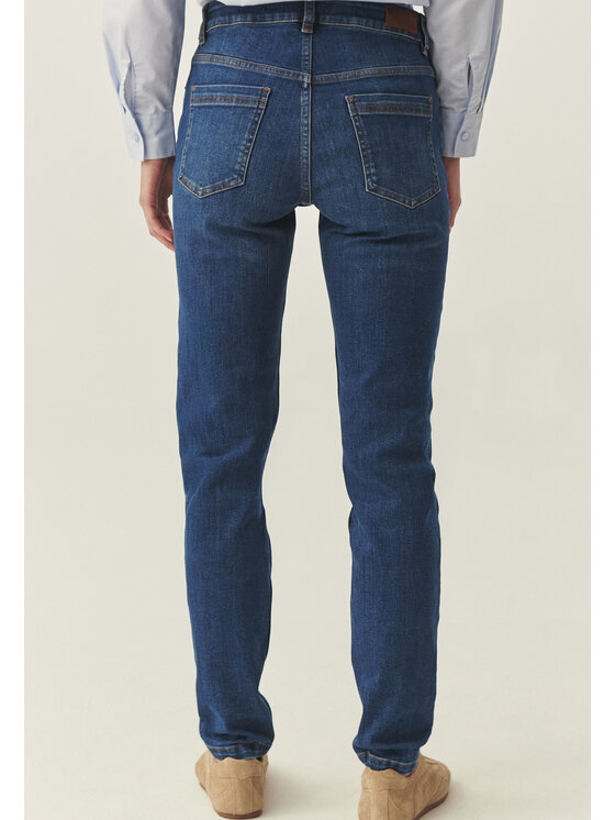 TATUUM TATUUM Jeansy TAROS 1 Tmavomodrá Slim Fit