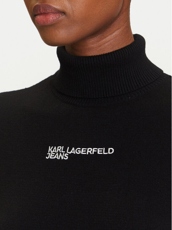Karl Lagerfeld Jeans Karl Lagerfeld Jeans Ζιβάγκο A3W18007 Μαύρο Slim Fit