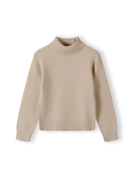 minoti minoti Sweter 26KNIT66 Beżowy Regular Fit