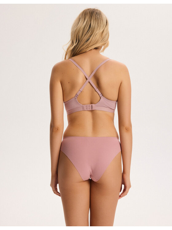 Esotiq Esotiq Biustonosz push-up 45728 Różowy