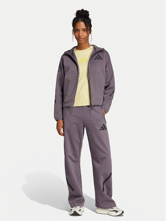 adidas adidas Felpa Z.N.E. JD5985 Grigio Loose Fit