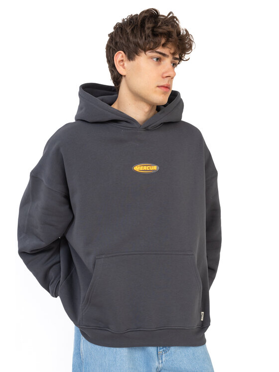 Mercur Mercur Bluza 90S Szary Comfort Fit