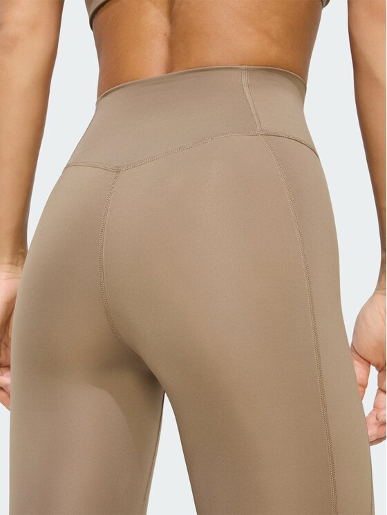 adidas adidas Legginsy 152479 Beżowy Fitted Fit