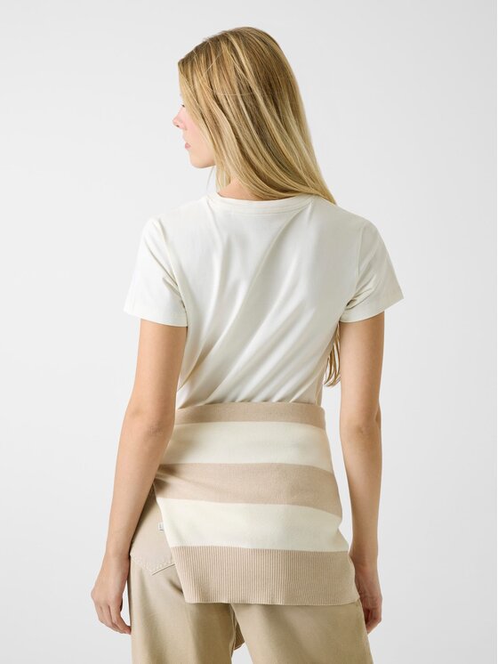 Guess Jeans Guess Jeans T-shirt 180635 Beige Classic Fit