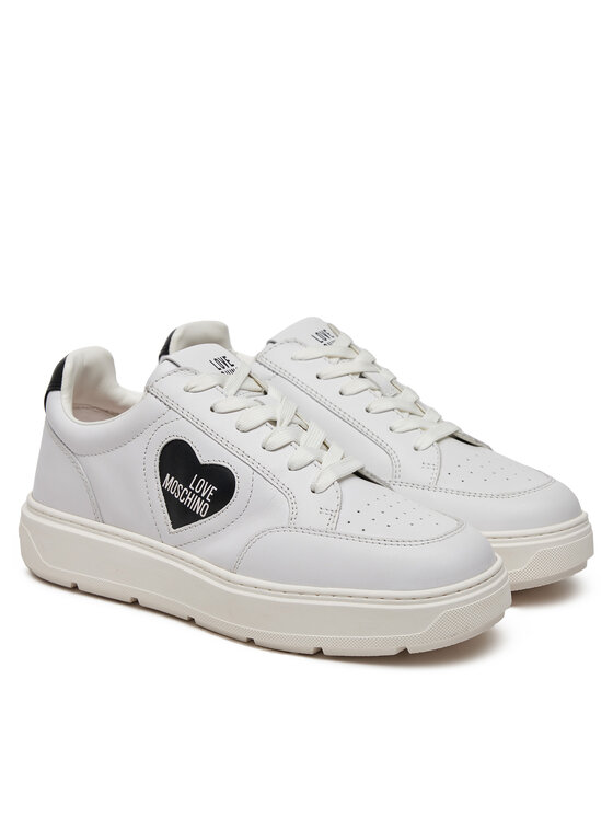 LOVE MOSCHINO LOVE MOSCHINO Sneakersy JA15154G1MIA110A Biały