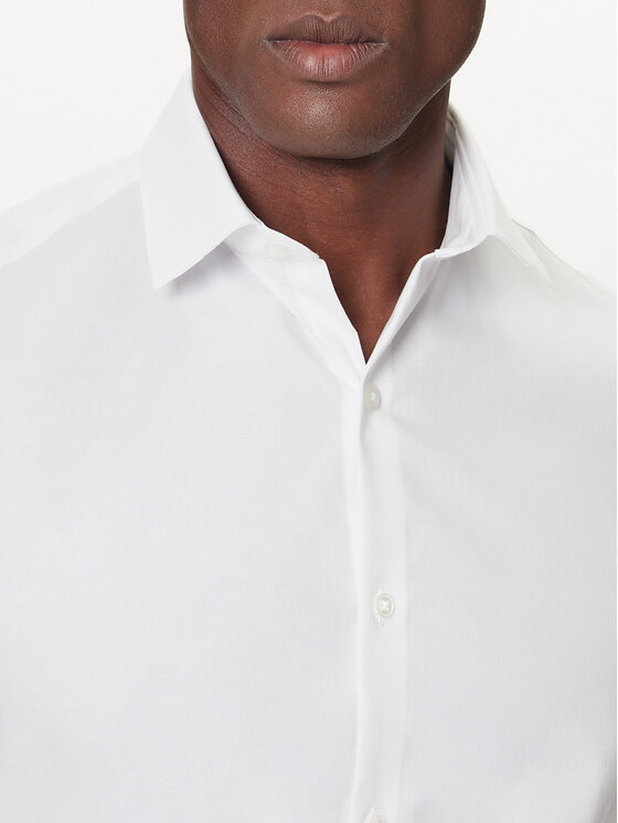 Guess Guess Marškiniai LV019EU006 Balta Slim Fit