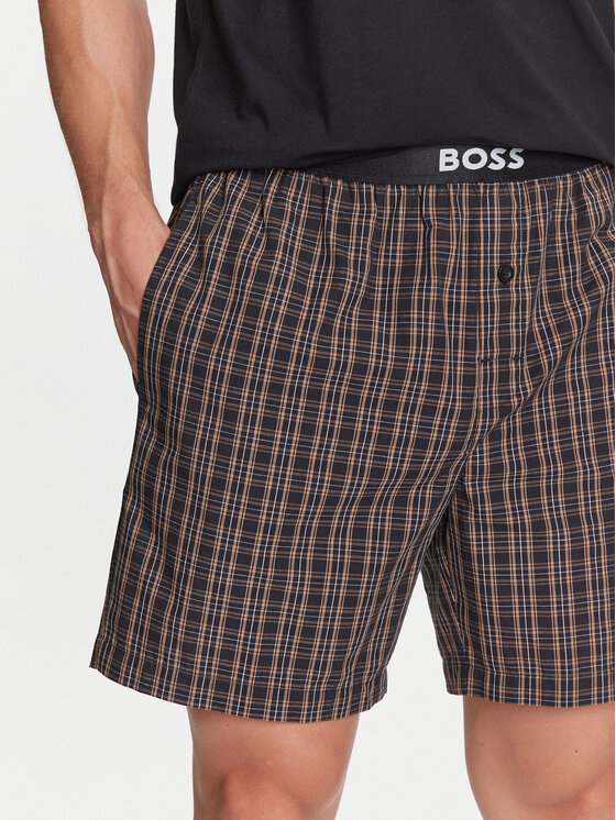 BOSS BOSS Pyžamo Easy 50545944 Černá Regular Fit