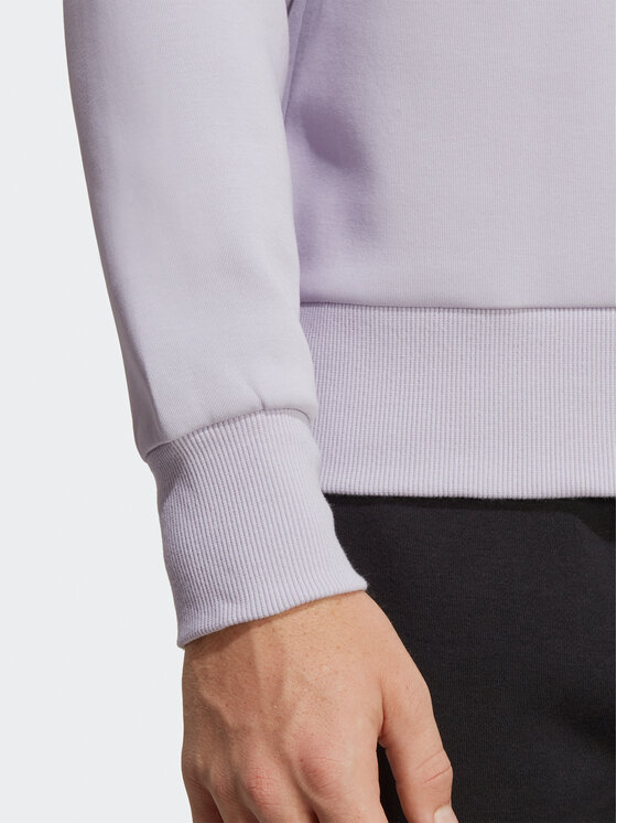 adidas adidas Μπλούζα Future Icons Badge of Sport Crew Sweatshirt IC3743 Μωβ Regular Fit