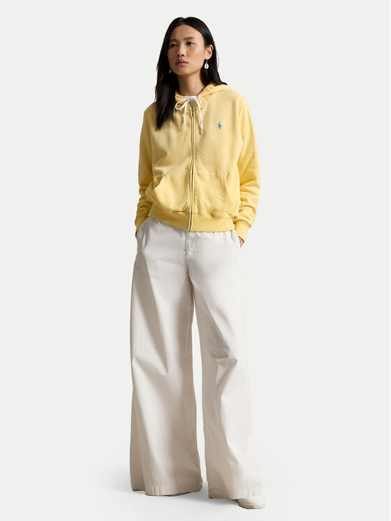 Polo Ralph Lauren Polo Ralph Lauren Mikina 211971693502 Svetlo žltá Relaxed Fit