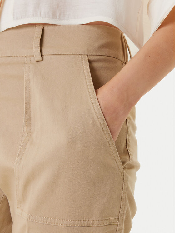 United Colors Of Benetton United Colors Of Benetton Stoffhose 4MVNDF08E Beige Regular Fit
