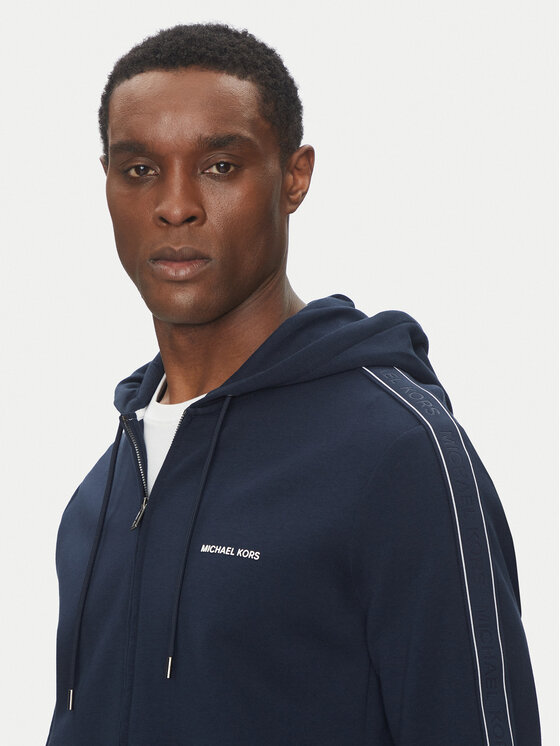 Michael Kors Michael Kors Bluza CT4524K5MF Granatowy Regular Fit