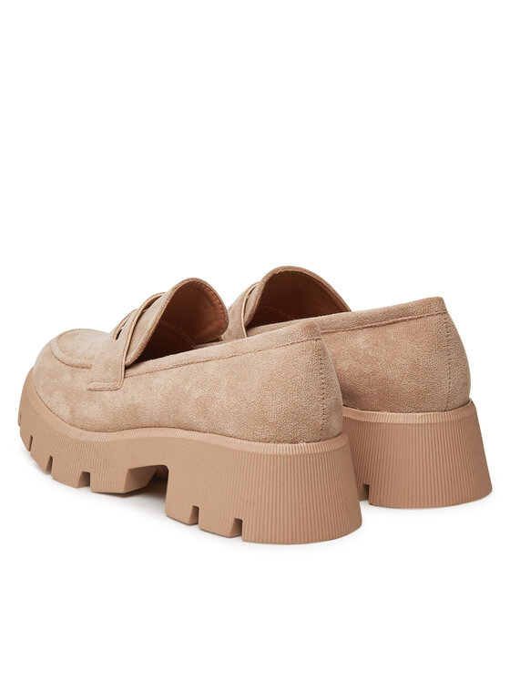 DeeZee DeeZee Chunky loafers 8-124-1 Beige