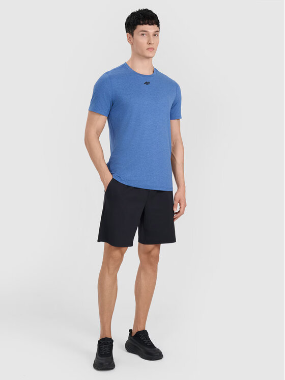 4F 4F Šortky 4FWMM00TFSHM1310-20S Čierna Regular Fit