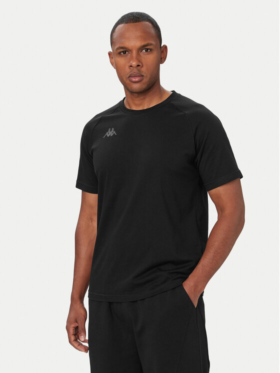 Kappa Tricou 34258SW Negru Regular Fit