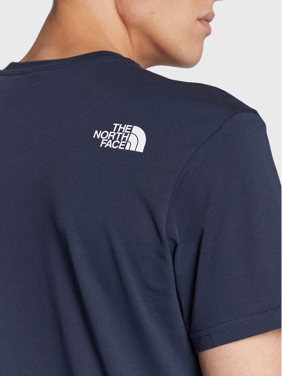 The North Face The North Face T-Shirt NF0A2TX5 Granatowy Regular Fit