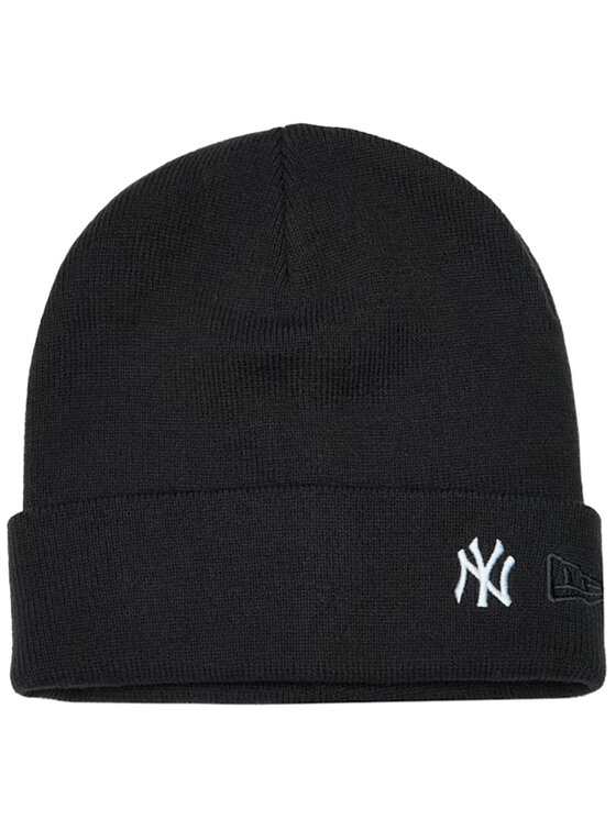 New Era New Era Berretto Mini Logo Cuff Beanie New York Yankees Hat Blu scuro