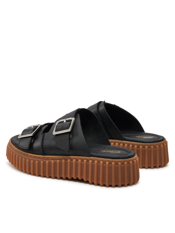 Clarks Clarks Şlapi Torhill Slide 26176428 Negru
